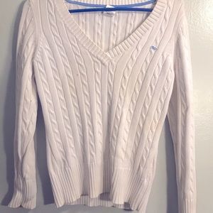 White women’s sweatshirt.